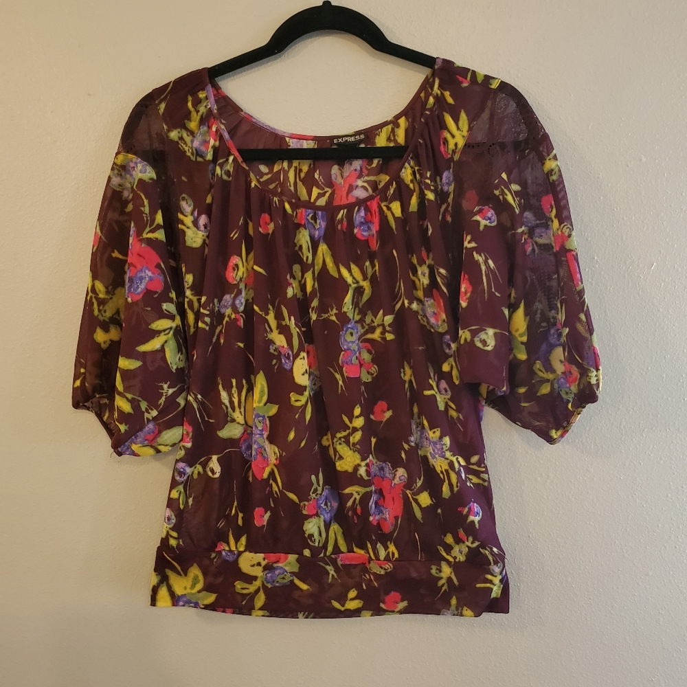 Floral blouse